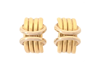 Jewellery, EARRINGS, 18K gold