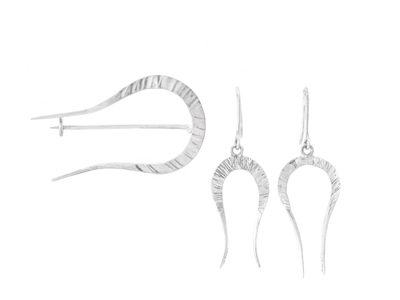Jewellery, JEWELLERY SET, 1 brooch