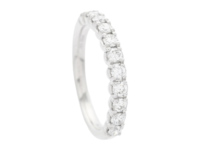 Jewellery, ETERNITY RING, 18K white gold