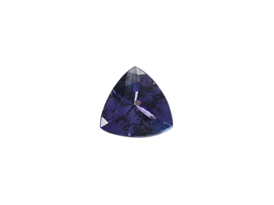 Gemstones, TANZANITE, triangular cut