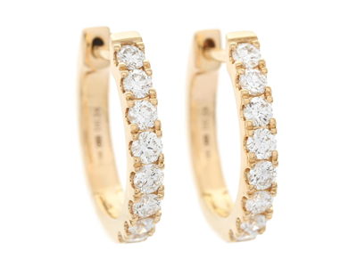 Jewellery, EARRINGS, 18K gold