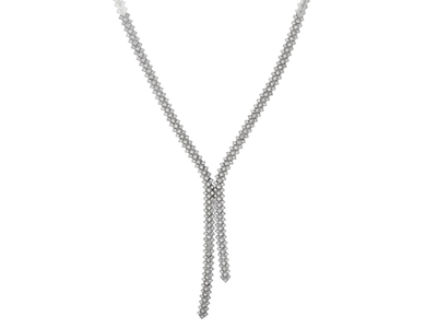 Jewellery, NECKLACE, 18K white gold