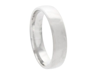 Jewellery, PLAIN RING, 18K white gold