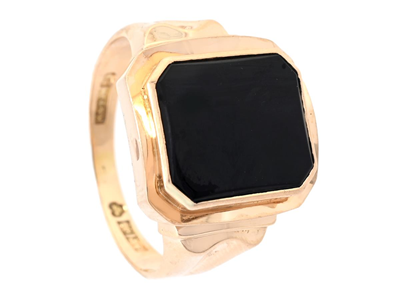 Jewellery, SIGNET RING, 18K gold