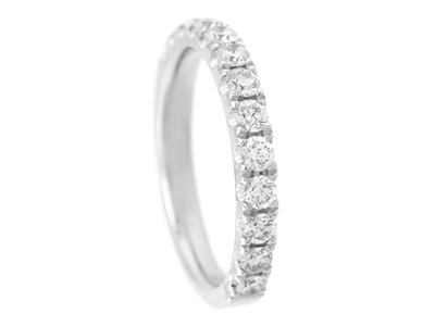 Jewellery, ETERNITY RING, platinum 950