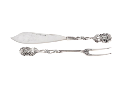 Silverware, CUTLERY, fruit fork/fruit knife