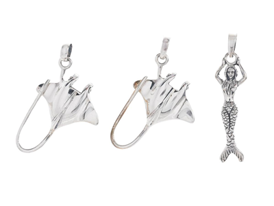 Jewellery, JEWELLERY SET, 3 items pendants