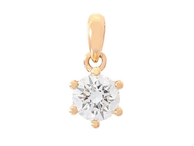 Jewellery, SOLITAIRE PENDANT, 18K gold