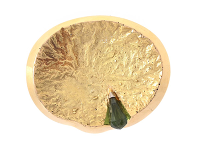 Jewellery, BROOCH, 18K gold
