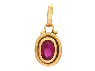 Jewellery, PENDANT, 18K gold