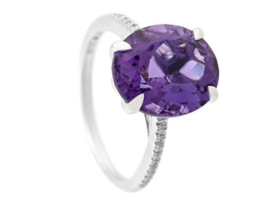 Jewellery, RING, 18K white gold