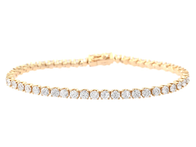 Jewellery, TENNIS BRACELET, 18K gold