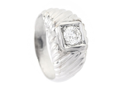 Jewellery, RING, platinum 900
