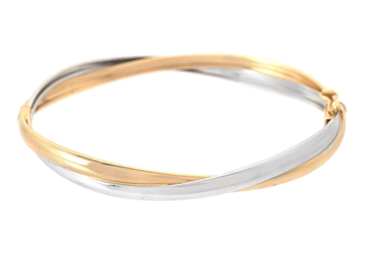 Jewellery, BANGLE, 18K gold/white gold