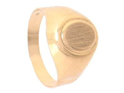 Jewellery, SIGNET RING, 18K gold