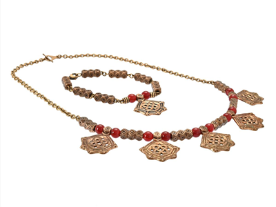 Jewellery, KALEVALA KORU, necklace and bracelet