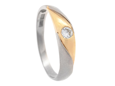 Jewellery, SOLITAIRE RING, 18K gold