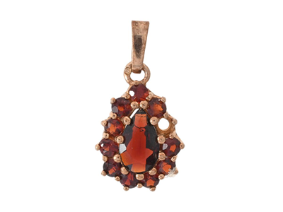 Jewellery, PENDANT, gilt sterling silver