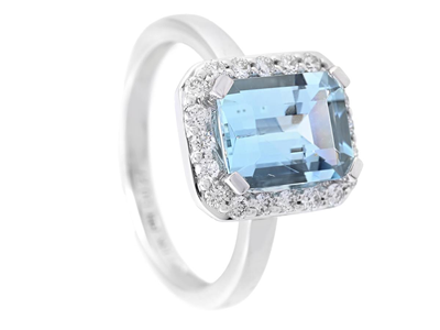 Jewellery, RING, 18K white gold