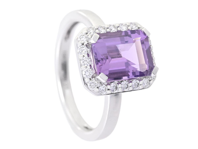 Jewellery, RING, 18K white gold