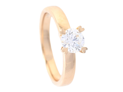 Jewellery, SOLITAIRE RING, 18K gold