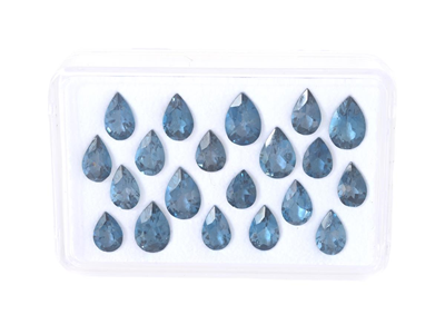 Gemstones, TOPAZES, 20 pcs
