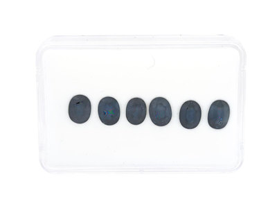 Gemstones, 6 SAPPHIRES, oval cut