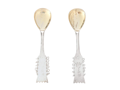 Silverware, SÁMI SPOONS, 2 items