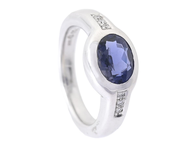 Jewellery, RING, 18K white gold