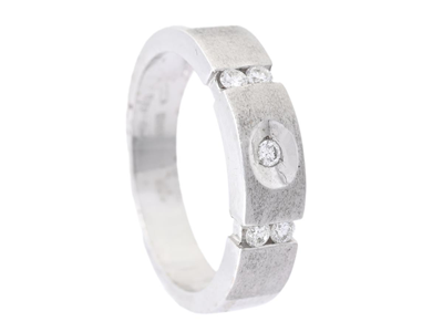 Jewellery, RING, 18K white gold