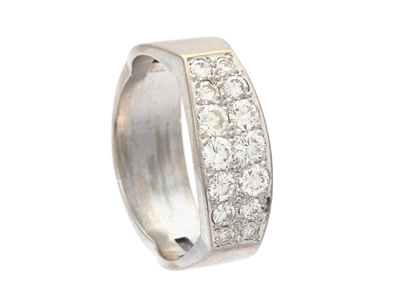 Jewellery, RING, 18K white gold