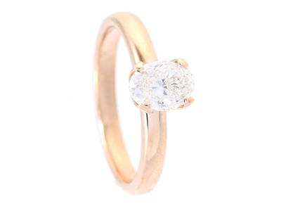 Jewellery, SOLITAIRE RING, 18K gold