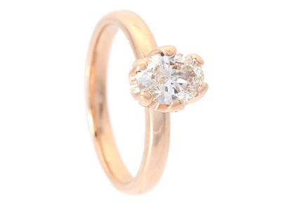Jewellery, SOLITAIRE RING, 18K gold