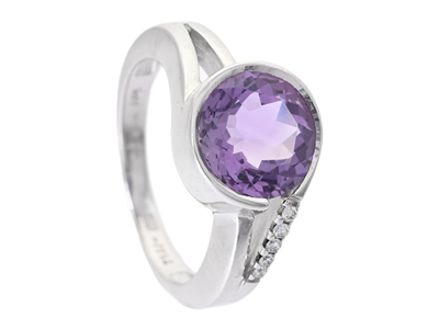 Jewellery, RING, 18K white gold