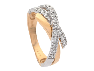 Jewellery, RING, 18K gold/white gold