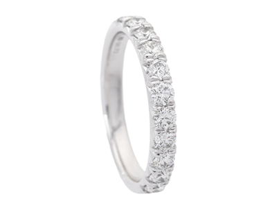 Jewellery, ETERNITY RING, 18K white gold