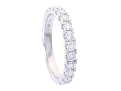 Jewellery, ETERNITY RING, 18K white gold