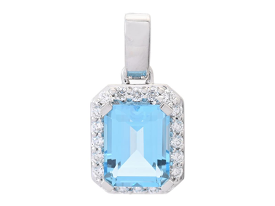 Jewellery, PENDANT, 18K white gold