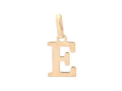 Jewellery, LETTER PENDANT, letter E