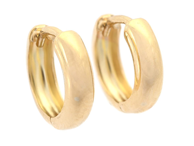 Jewellery, HOOP EARRINGS, 18K gold
