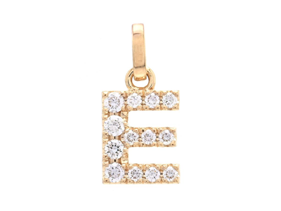 Jewellery, LETTER PENDANT, letter E