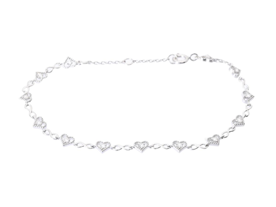 Jewellery, BRACELET, 18K white gold