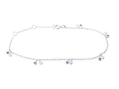 Jewellery, BRACELET, 18K white gold