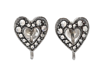 Jewellery, EARRINGS, silver