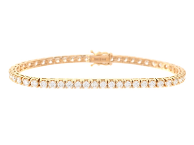 Jewellery, TENNIS BRACELET, 18K gold