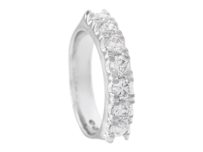 Jewellery, ETERNITY RING, 18K white gold