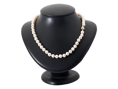 Jewellery, PEARL NECKLACE, cultured pearls