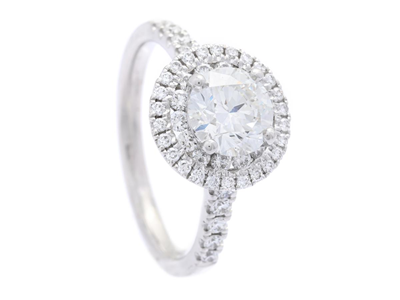 Jewellery, RING, 18K white gold