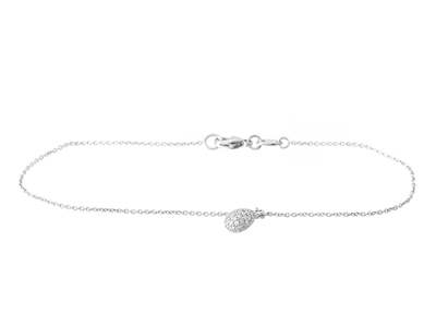 Jewellery, BRACELET, 18K white gold
