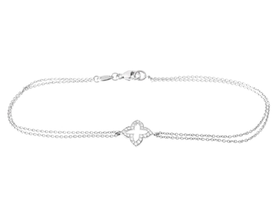 Jewellery, BRACELET, 18K white gold